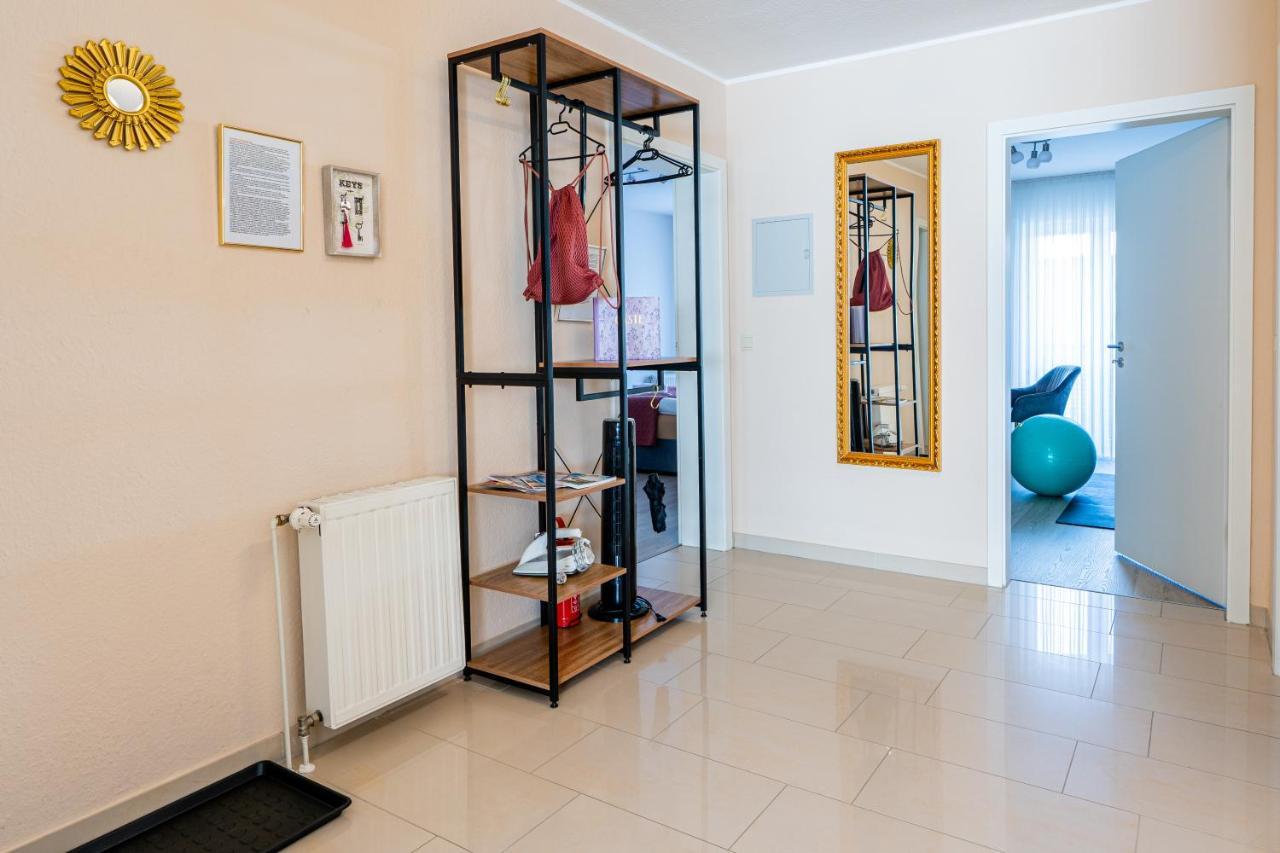 Golden Design Apartment Familie Business 6 Pers Buero Fitnessecke Naehe Messe Dus 1000 Mbit Ντούισμπουργκ Εξωτερικό φωτογραφία