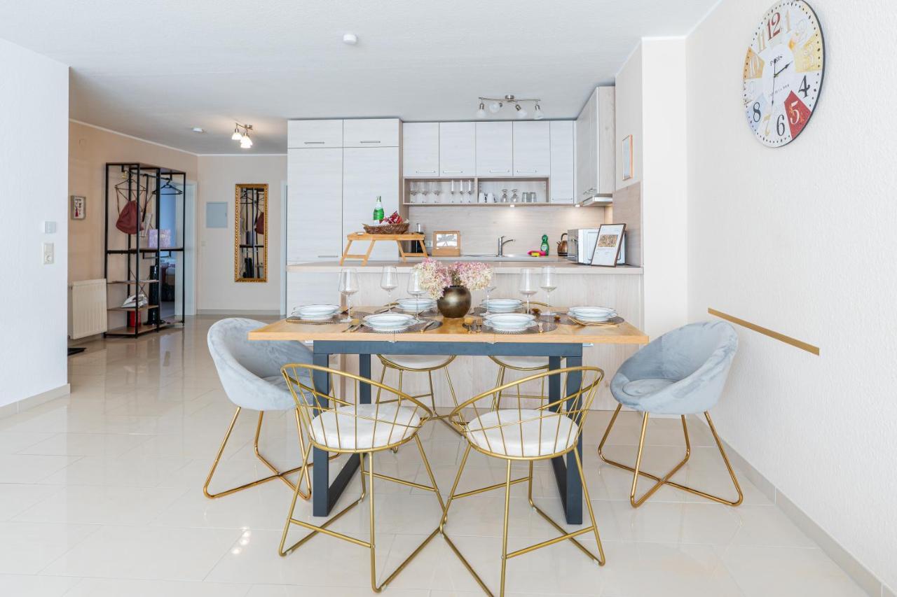 Golden Design Apartment Familie Business 6 Pers Buero Fitnessecke Naehe Messe Dus 1000 Mbit Ντούισμπουργκ Εξωτερικό φωτογραφία